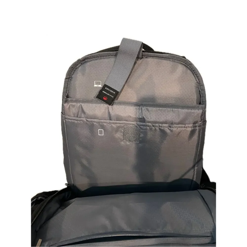 Kroser Durable Fabric 17.3-Inch Laptop Backpack